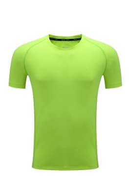 高檔速干T恤  男女情侶衫  綠色3D圖